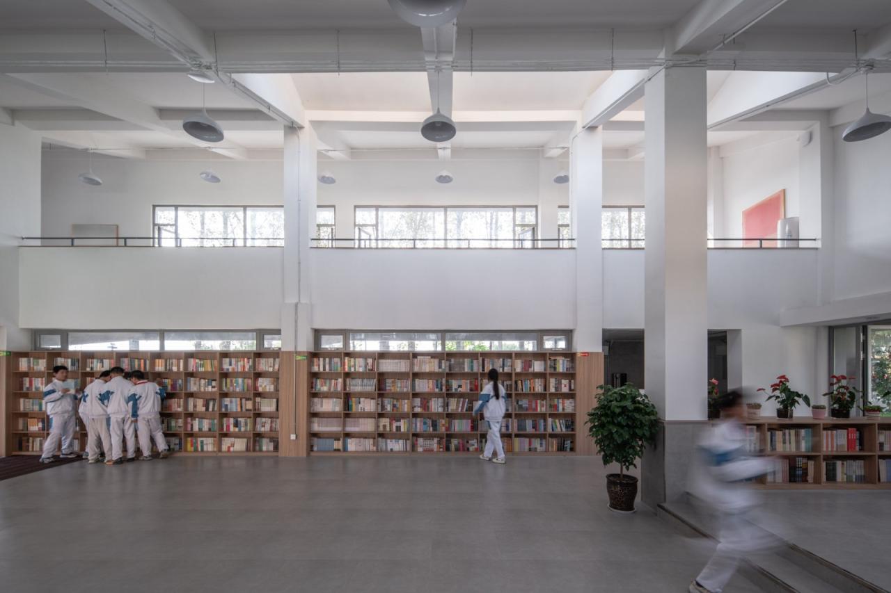 BIM建筑|陕西希望工程校园图书馆2.0 / 垣建筑 BIM建筑|陕西希望工程校园图书馆2.0 / 垣建筑