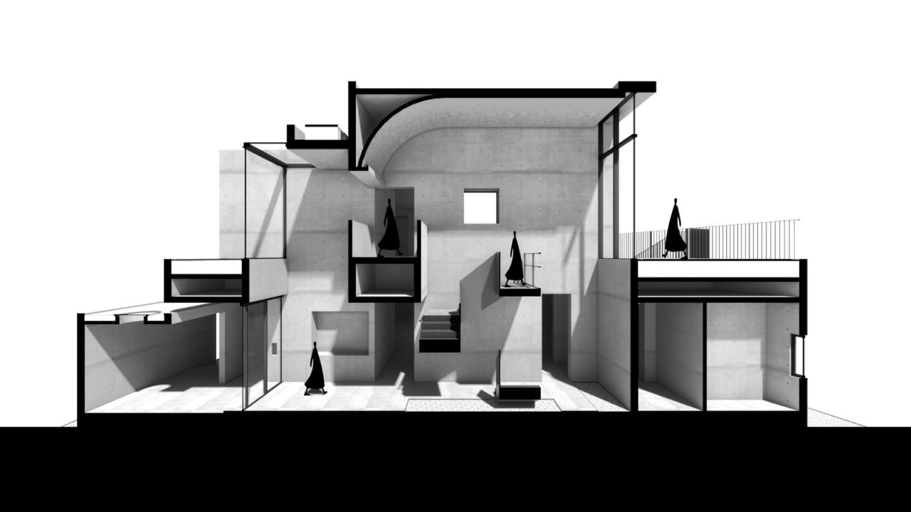 BIM建筑|红盒子 / 米思建筑 BIM建筑|红盒子 / 米思建筑