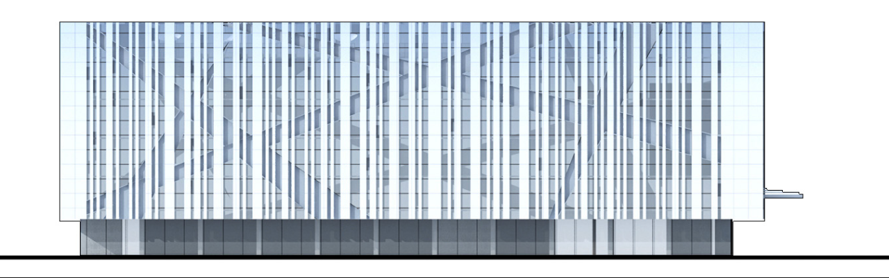 BIM建筑|神木新闻文化中心 / 中科院建筑设计研究院有限公司 BIM建筑|神木新闻文化中心 / 中科院建筑设计研究院有限公司