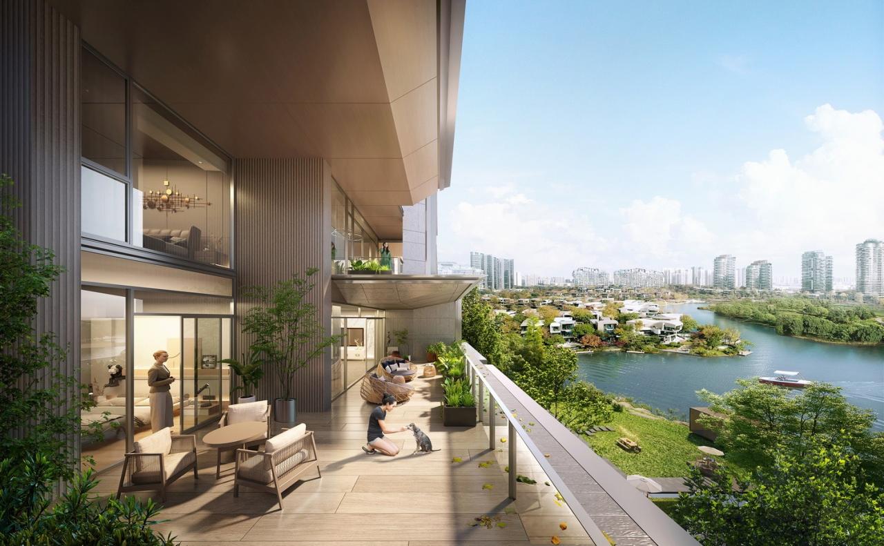 BIM建筑|成都麓湖黑石岛:垂直五连墅 / 孟凡浩-line+建筑事务所 BIM建筑|成都麓湖黑石岛:垂直五连墅 / 孟凡浩-line+建筑事务所
