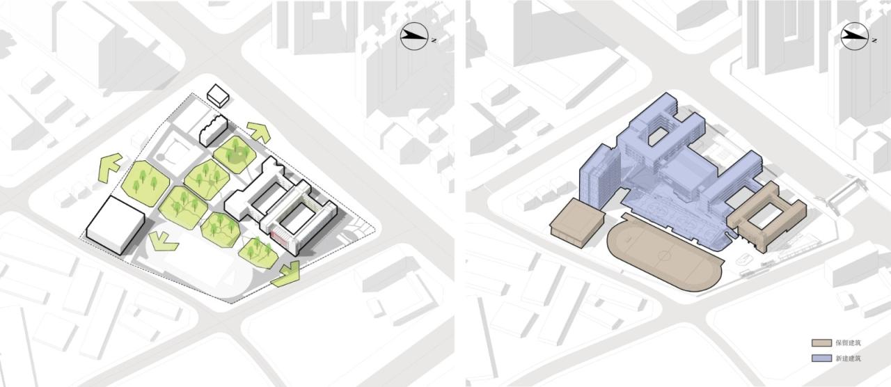 BIM建筑|深圳市坪山区科源实验学校 / 申都设计 BIM建筑|深圳市坪山区科源实验学校 / 申都设计