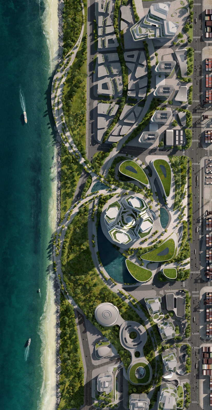 BIM建筑|螺旋大楼:‘腾讯深圳新总部’设计竞赛 / 奥雷·舍人 BIM建筑|螺旋大楼:‘腾讯深圳新总部’设计竞赛 / 奥雷·舍人