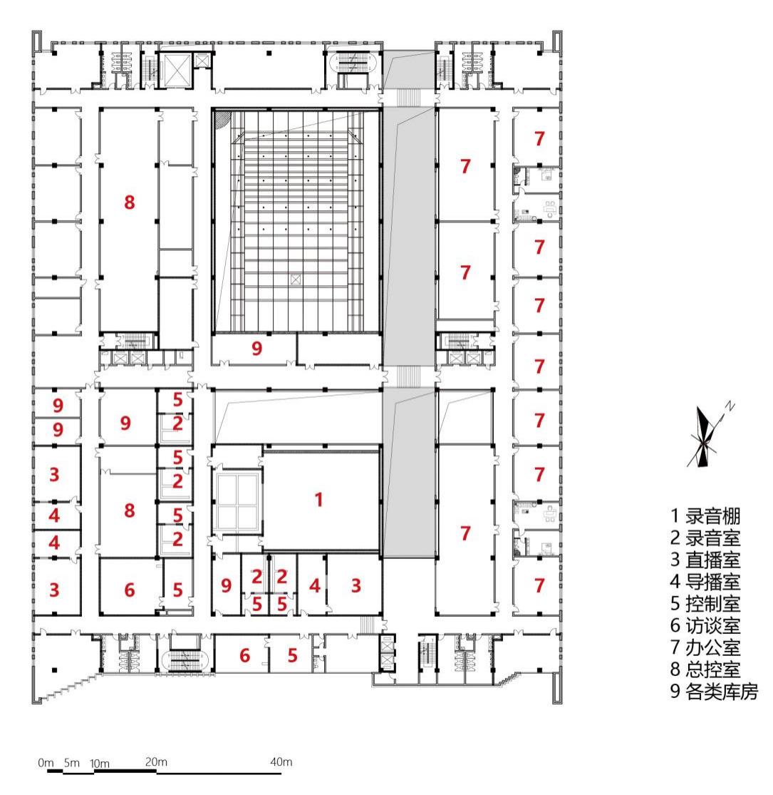 BIM建筑|神木新闻文化中心 / 中科院建筑设计研究院有限公司 BIM建筑|神木新闻文化中心 / 中科院建筑设计研究院有限公司