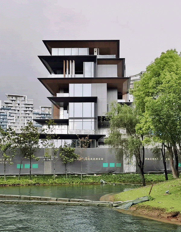 BIM建筑|成都麓湖黑石岛:垂直五连墅 / 孟凡浩-line+建筑事务所 BIM建筑|成都麓湖黑石岛:垂直五连墅 / 孟凡浩-line+建筑事务所