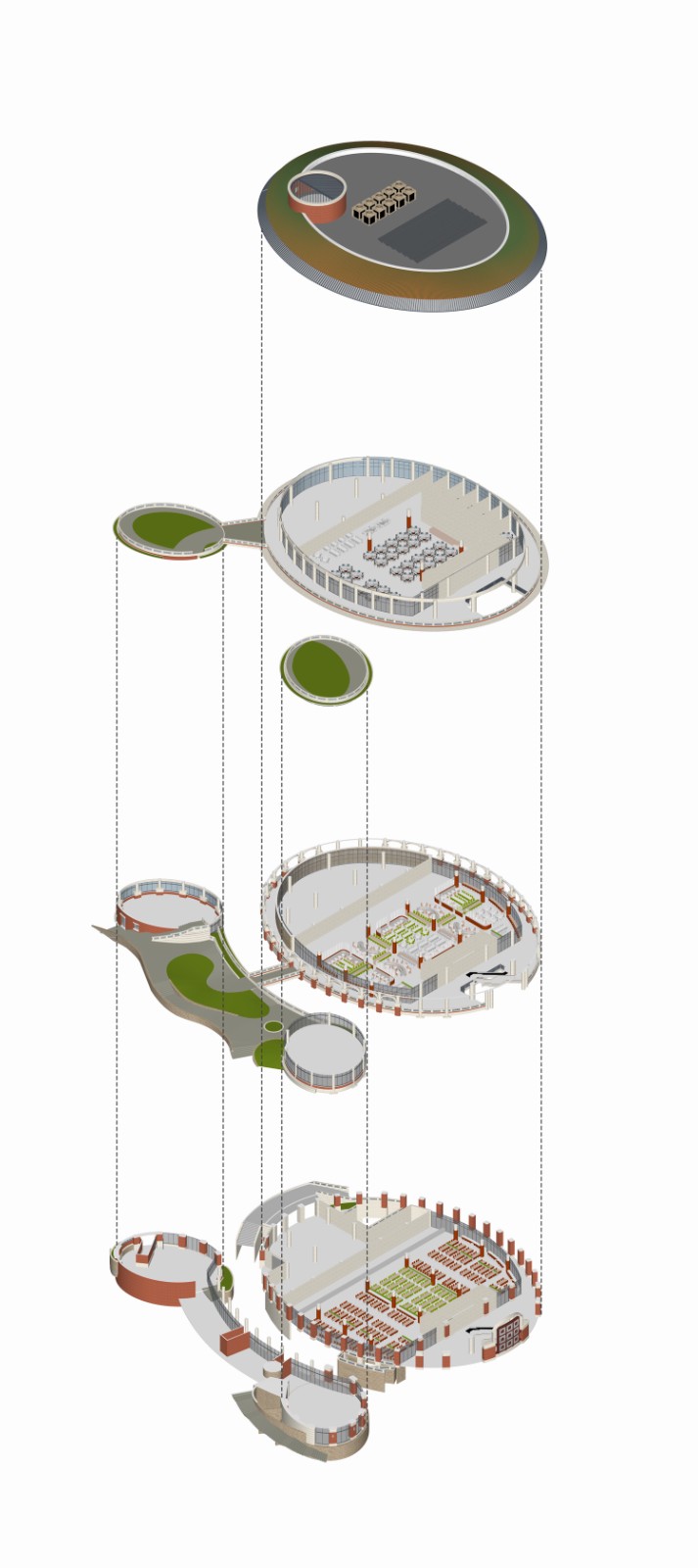 BIM建筑|厦门大学翔安校区中部学生食堂(思源餐厅)/ 厦门大学建筑设计研究院有限公司(AUAD) BIM建筑|厦门大学翔安校区中部学生食堂(思源餐厅)/ 厦门大学建筑设计研究院有限公司(AUAD)