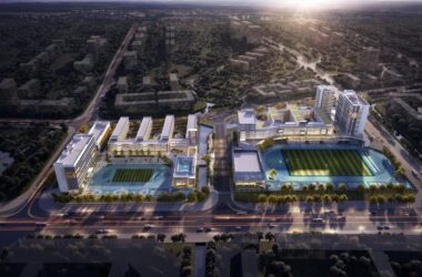 BIM建筑|绿色生态校园:华东师范大学附属顺德美的学校(二期)/ 睿住天元-BIM建筑网