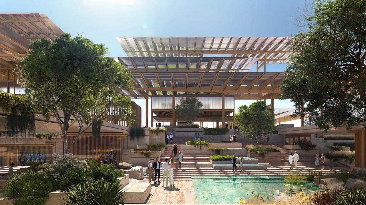 BIM建筑|为NEOM打造又一超现代滨海康乐之城 —— Norlana / 10 Design BIM建筑|为NEOM打造又一超现代滨海康乐之城 —— Norlana / 10 Design