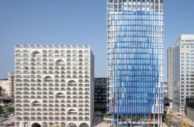 BIM建筑|414 个拱顶,‘蓝色之门’住宅 / PietriArchitectes-BIM建筑网