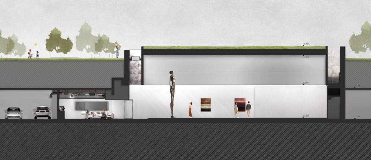 BIM建筑|里向空间-北京缦合艺术中心 / RSAA/庄子玉工作室 BIM建筑|里向空间-北京缦合艺术中心 / RSAA/庄子玉工作室