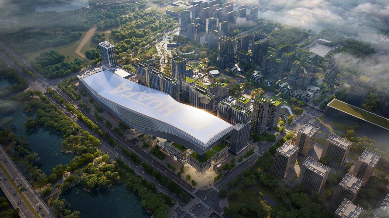 BIM建筑|深圳前海·华发冰雪世界:全球最大规模室内滑雪中心 / 10 Design BIM建筑|深圳前海·华发冰雪世界:全球最大规模室内滑雪中心 / 10 Design