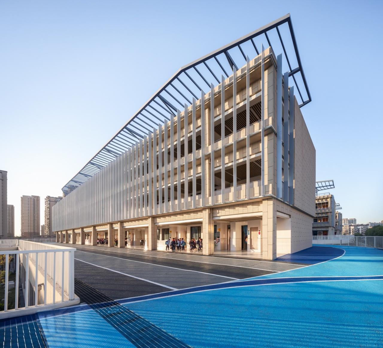 BIM建筑|扬名实验学校 / 米丈建筑 BIM建筑|扬名实验学校 / 米丈建筑