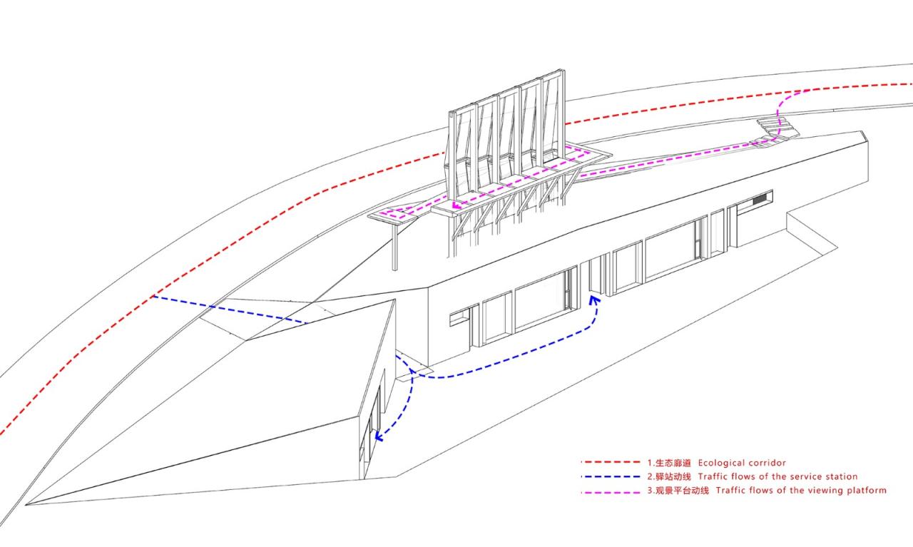 BIM建筑|帆的乡愁:环洱海生态廊道五号驿站 / 三文建筑 BIM建筑|帆的乡愁:环洱海生态廊道五号驿站 / 三文建筑