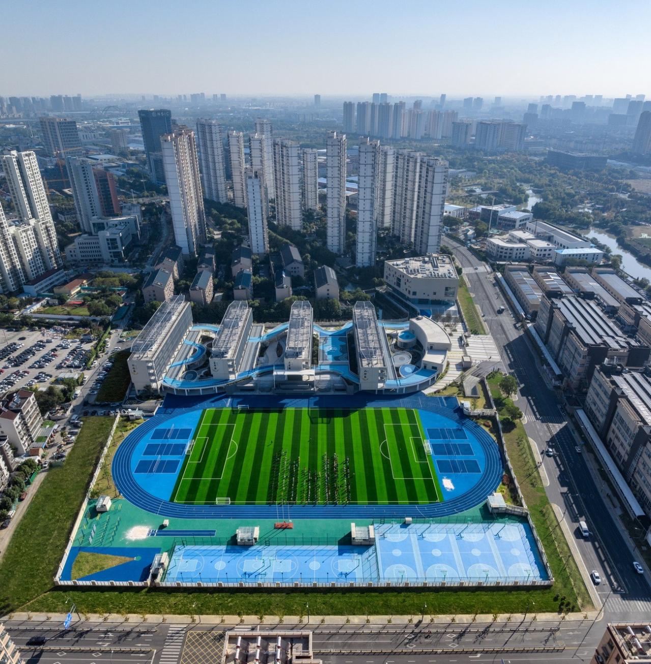 BIM建筑|扬名实验学校 / 米丈建筑 BIM建筑|扬名实验学校 / 米丈建筑