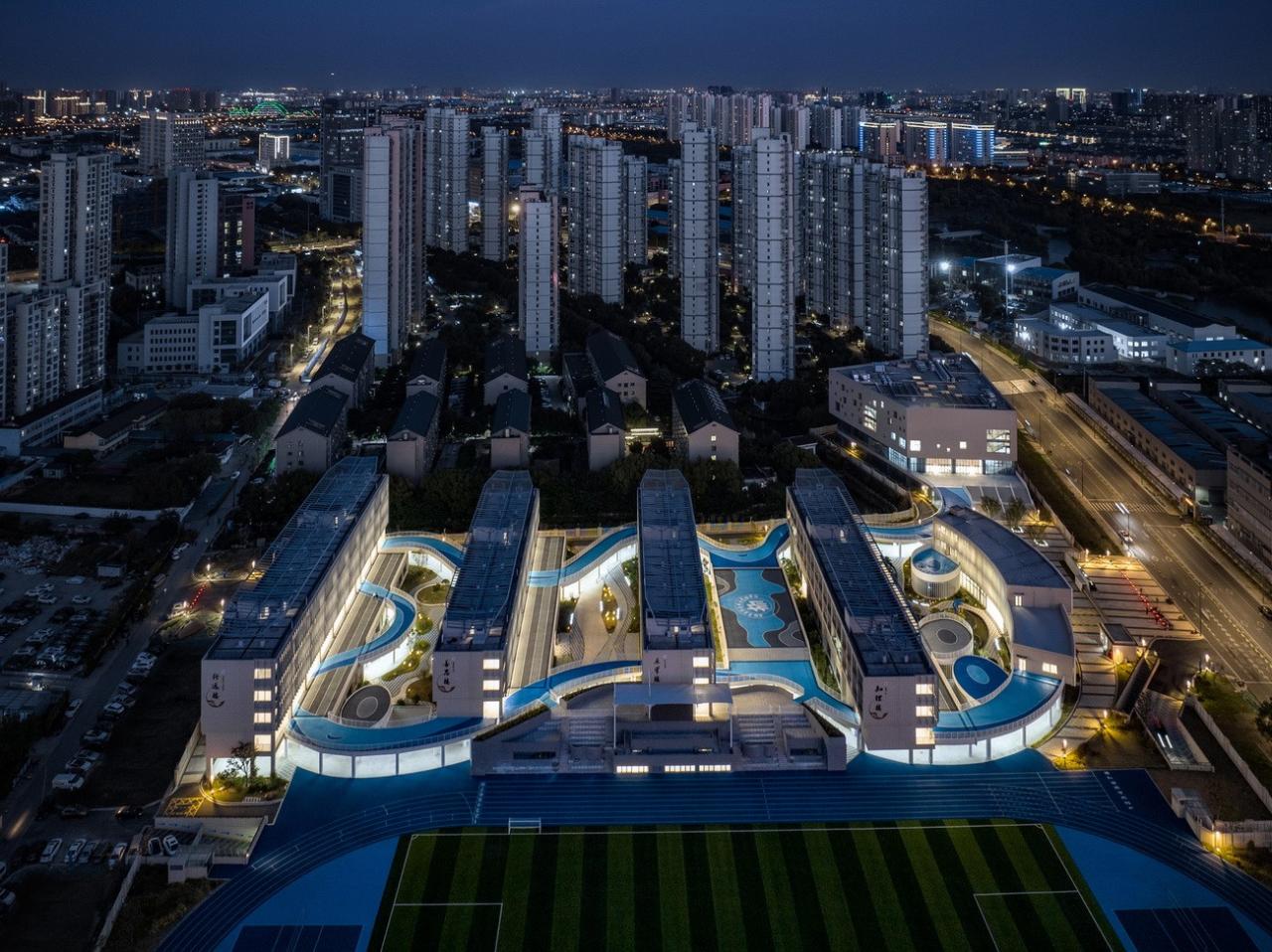 BIM建筑|扬名实验学校 / 米丈建筑 BIM建筑|扬名实验学校 / 米丈建筑