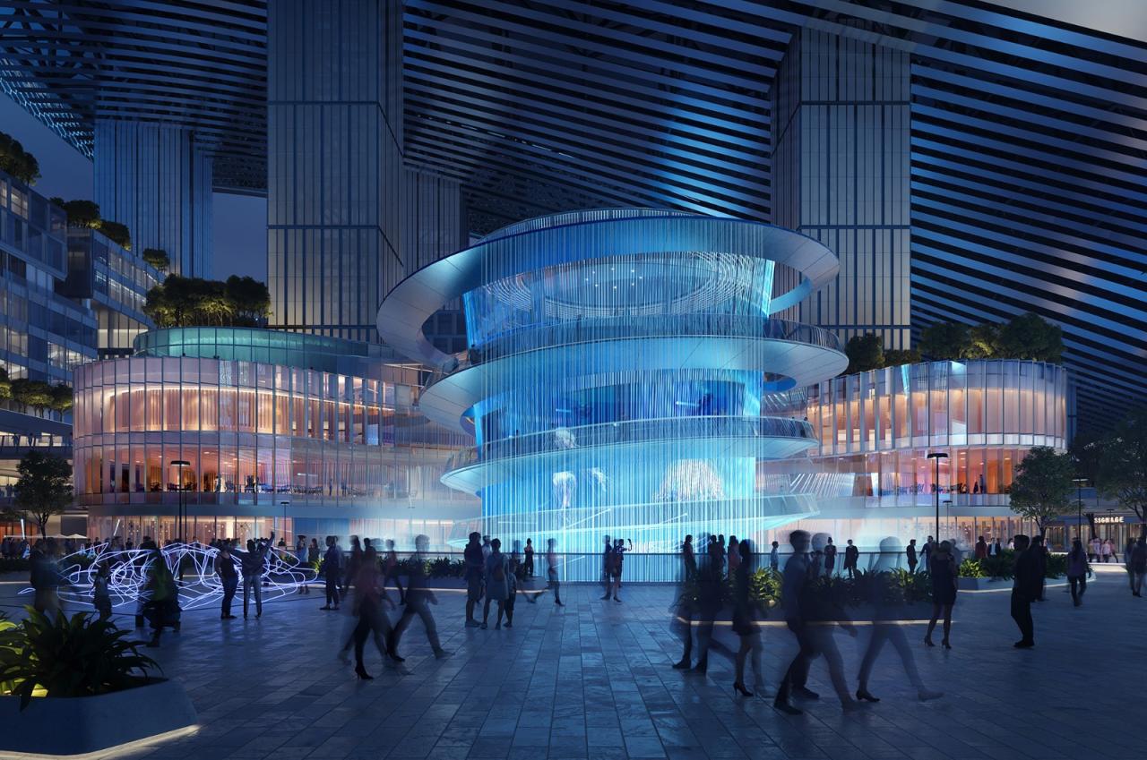 BIM建筑|深圳前海·华发冰雪世界:全球最大规模室内滑雪中心 / 10 Design BIM建筑|深圳前海·华发冰雪世界:全球最大规模室内滑雪中心 / 10 Design