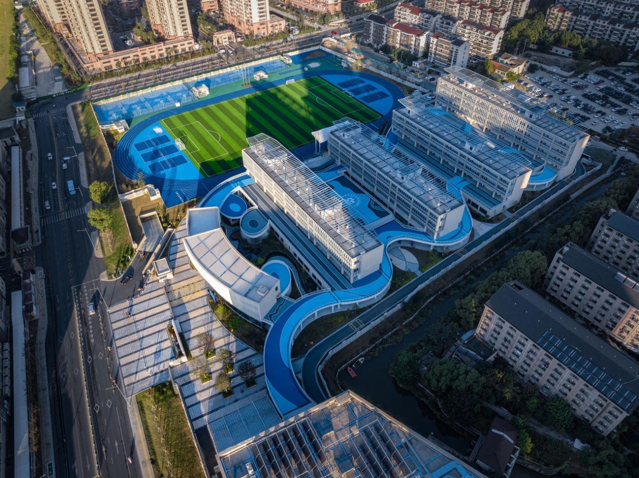 BIM建筑|扬名实验学校 / 米丈建筑 BIM建筑|扬名实验学校 / 米丈建筑