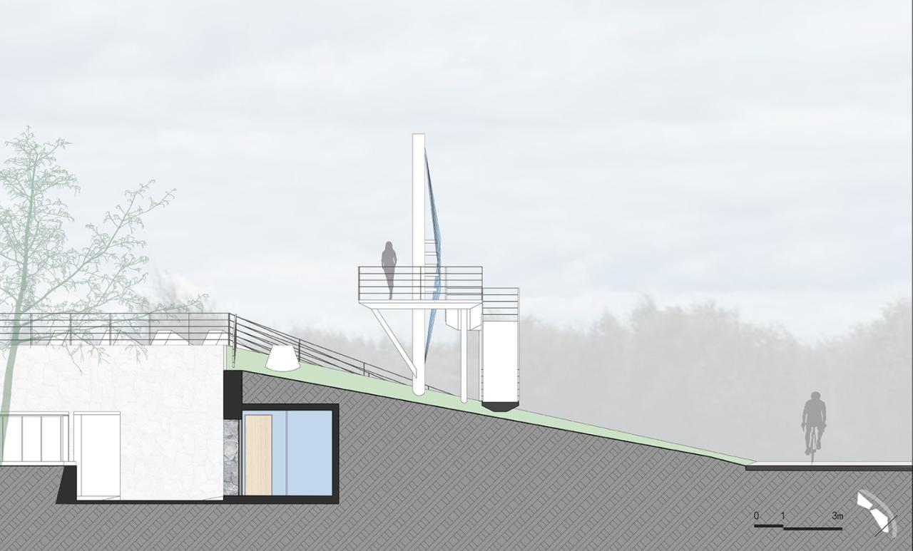 BIM建筑|帆的乡愁:环洱海生态廊道五号驿站 / 三文建筑 BIM建筑|帆的乡愁:环洱海生态廊道五号驿站 / 三文建筑