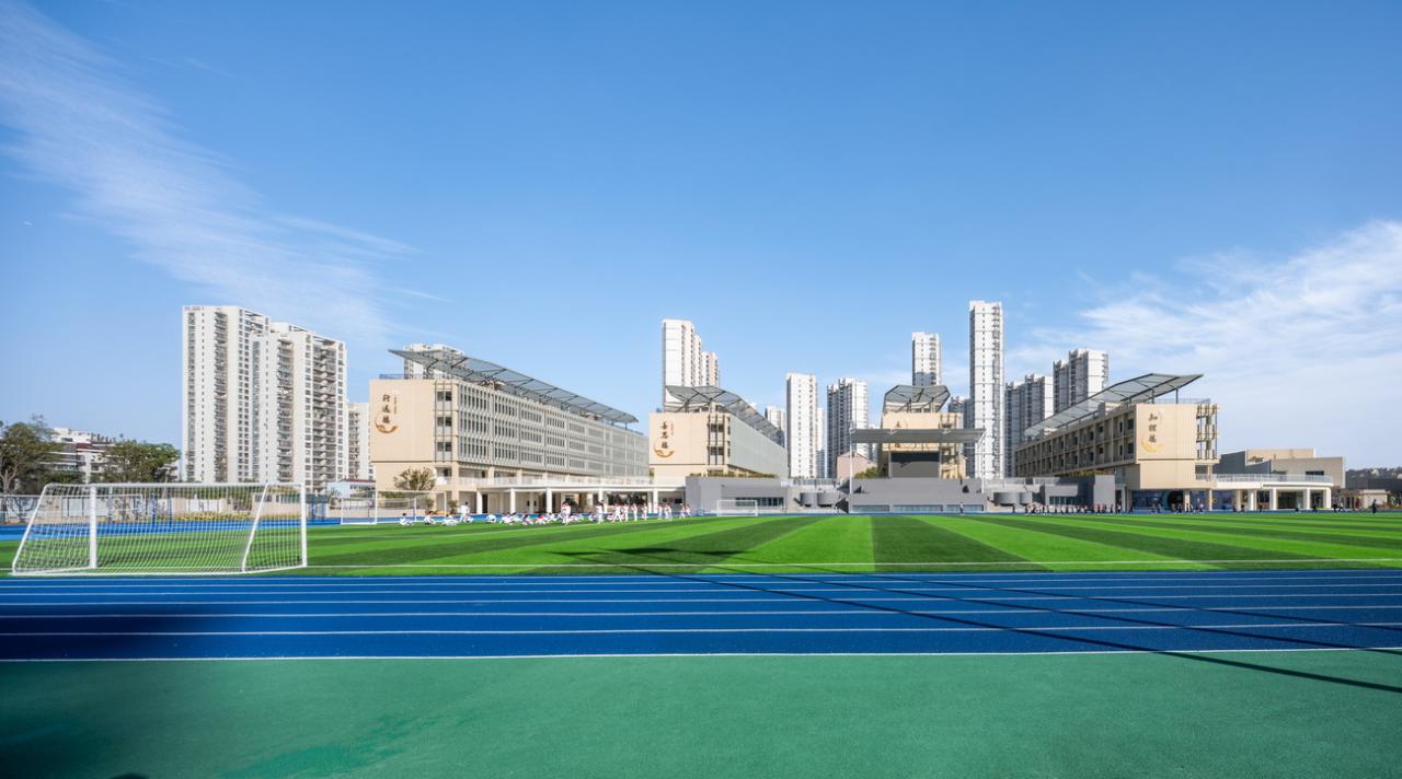 BIM建筑|扬名实验学校 / 米丈建筑 BIM建筑|扬名实验学校 / 米丈建筑