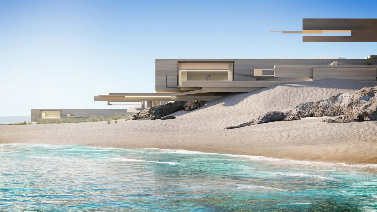 BIM建筑|为NEOM打造又一超现代滨海康乐之城 —— Norlana / 10 Design BIM建筑|为NEOM打造又一超现代滨海康乐之城 —— Norlana / 10 Design