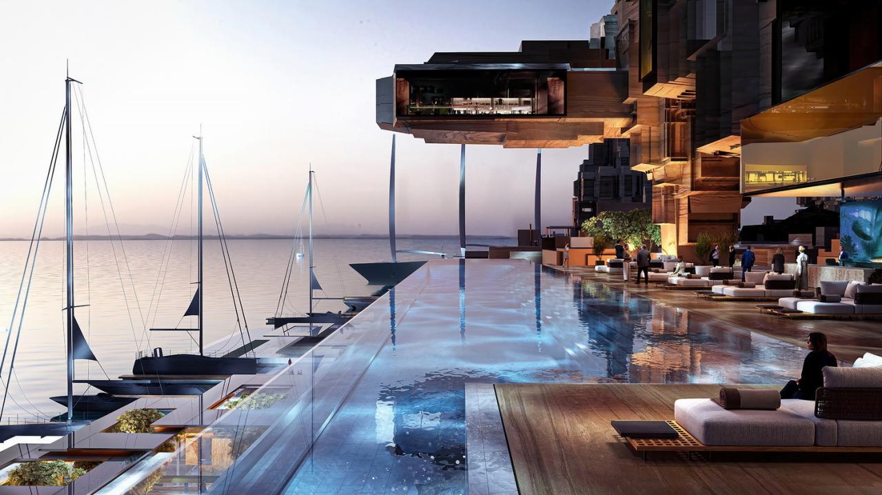 BIM建筑|为NEOM打造又一超现代滨海康乐之城 —— Norlana / 10 Design BIM建筑|为NEOM打造又一超现代滨海康乐之城 —— Norlana / 10 Design