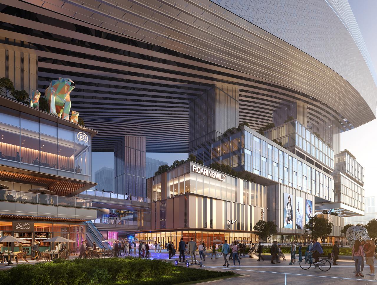 BIM建筑|深圳前海·华发冰雪世界:全球最大规模室内滑雪中心 / 10 Design BIM建筑|深圳前海·华发冰雪世界:全球最大规模室内滑雪中心 / 10 Design