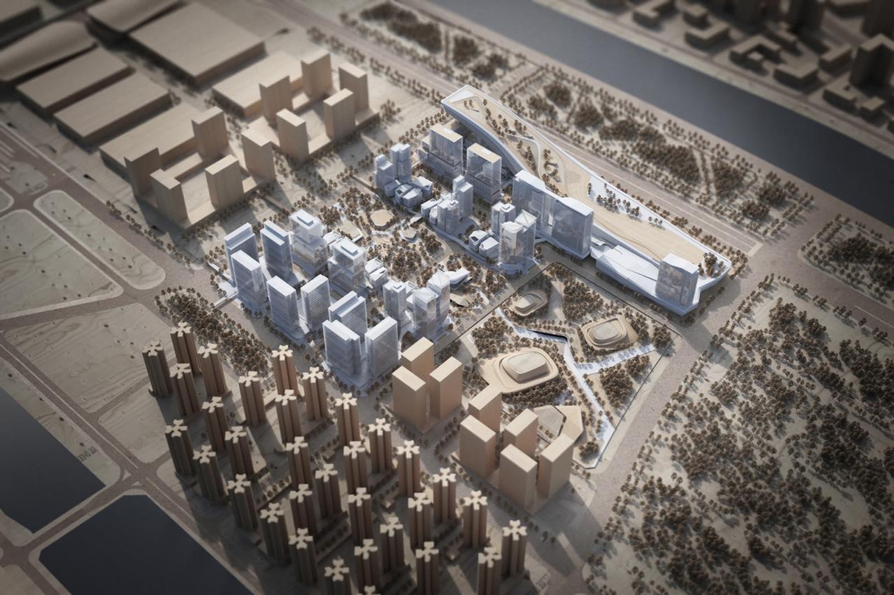 BIM建筑|深圳前海·华发冰雪世界:全球最大规模室内滑雪中心 / 10 Design BIM建筑|深圳前海·华发冰雪世界:全球最大规模室内滑雪中心 / 10 Design