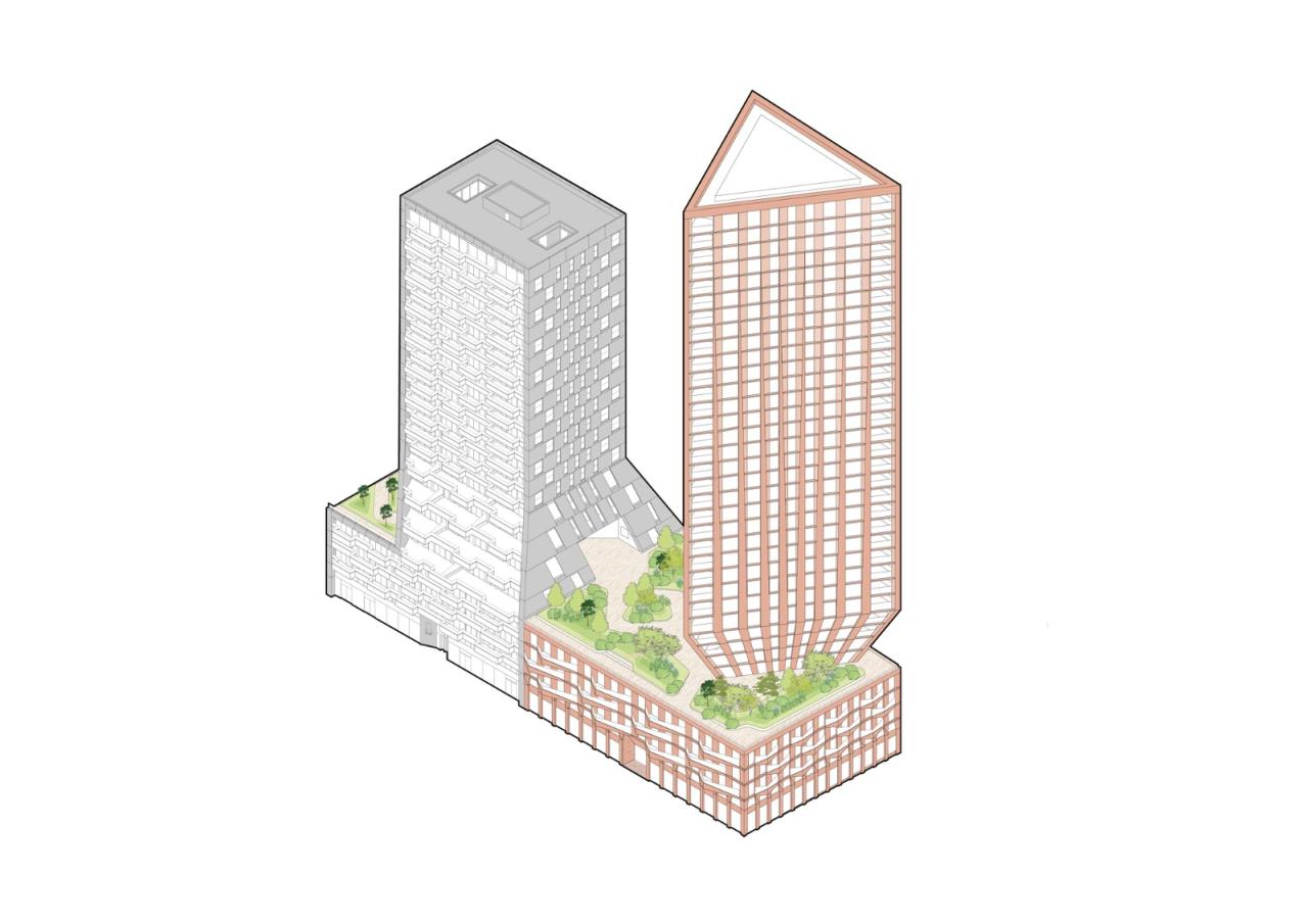 BIM建筑|卡萨诺瓦大楼 / Barcode Architects BIM建筑|卡萨诺瓦大楼 / Barcode Architects