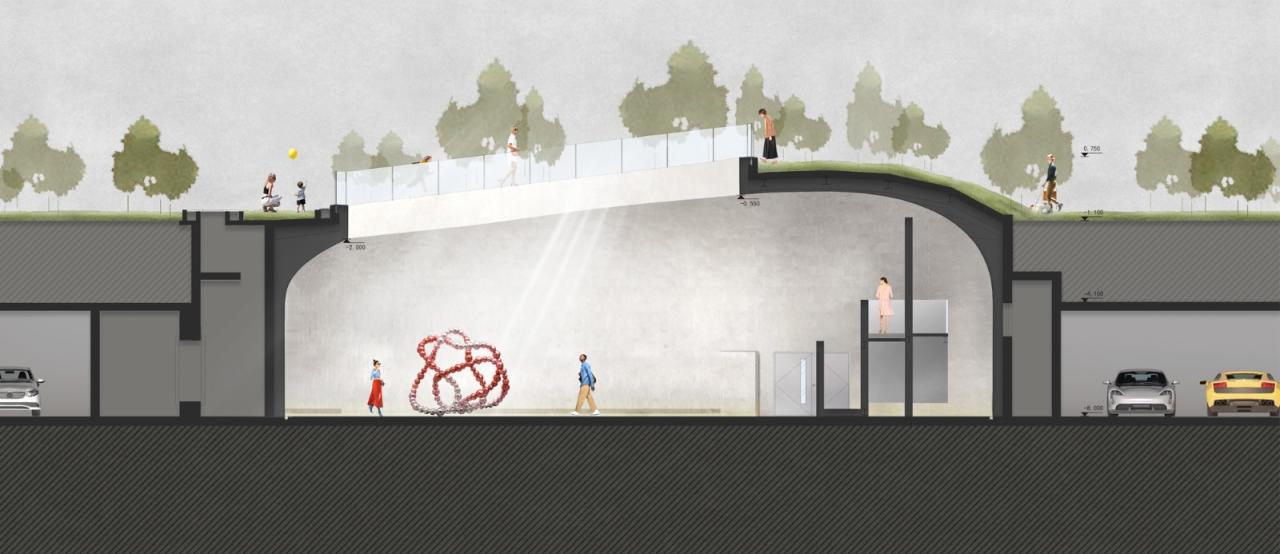 BIM建筑|里向空间-北京缦合艺术中心 / RSAA/庄子玉工作室 BIM建筑|里向空间-北京缦合艺术中心 / RSAA/庄子玉工作室