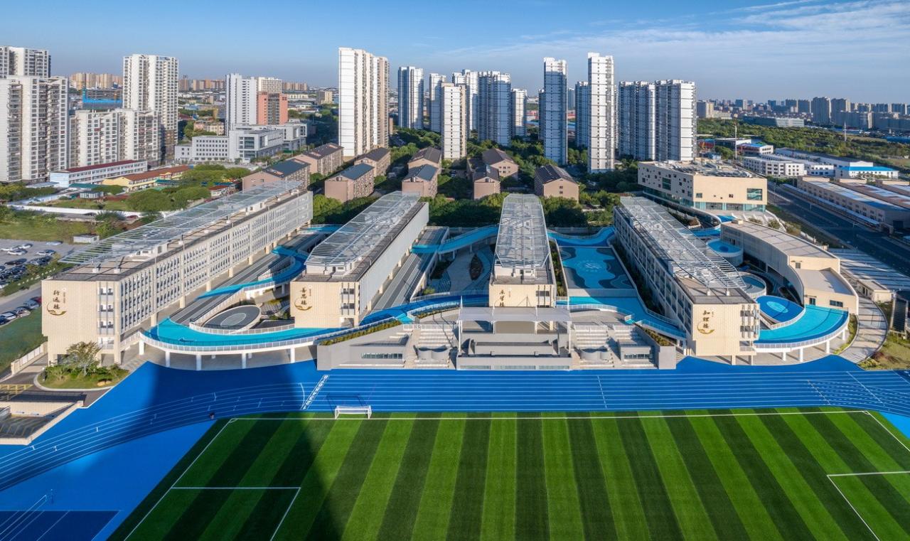 BIM建筑|扬名实验学校 / 米丈建筑 BIM建筑|扬名实验学校 / 米丈建筑