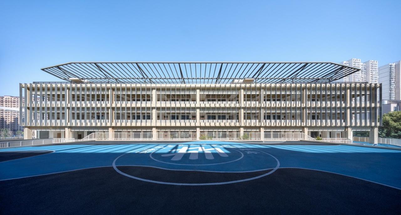 BIM建筑|扬名实验学校 / 米丈建筑 BIM建筑|扬名实验学校 / 米丈建筑
