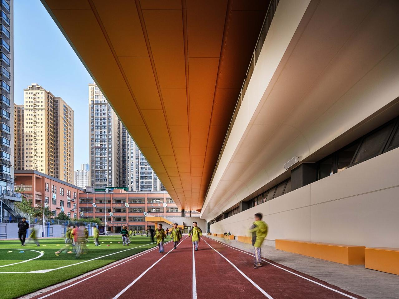 BIM建筑|西安市未央路小学综合楼 / 中国建筑西北设计研究院 屈培青工作室 BIM建筑|西安市未央路小学综合楼 / 中国建筑西北设计研究院 屈培青工作室