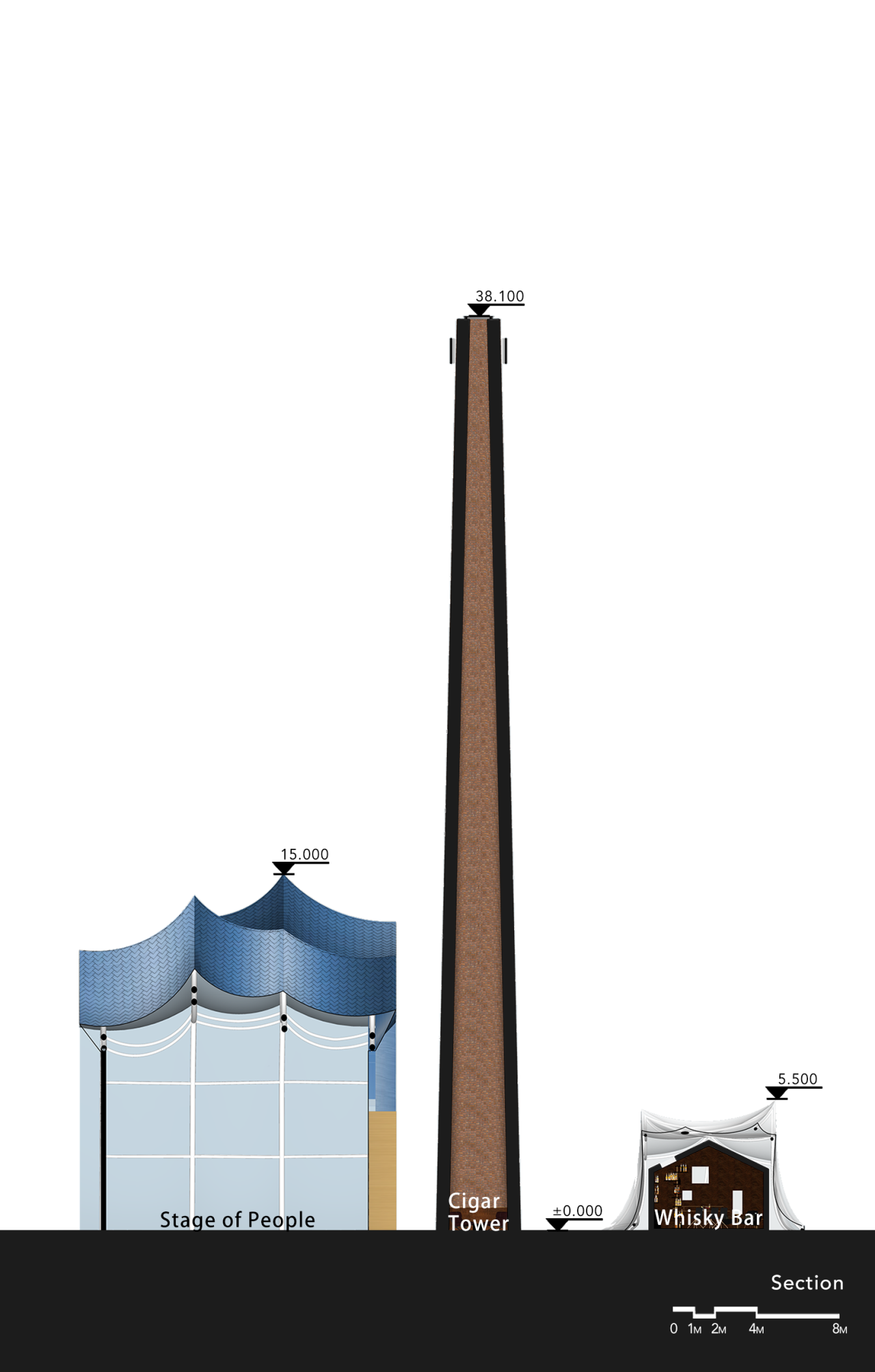 BIM建筑|青丘和白崖:仿佛海浪一般起伏的蓝色山丘下是我们“摇摇摆摆的人间” / Wutopia Lab BIM建筑|青丘和白崖:仿佛海浪一般起伏的蓝色山丘下是我们“摇摇摆摆的人间” / Wutopia Lab