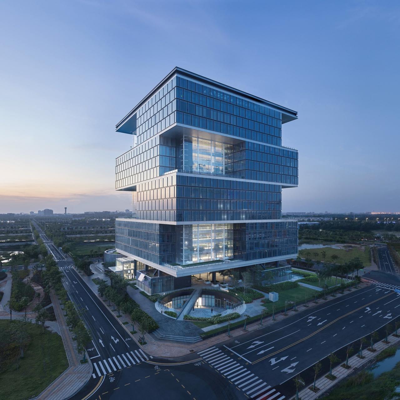 BIM建筑|海南能源交易大厦 / 姚仁喜|大元建筑工场 BIM建筑|海南能源交易大厦 / 姚仁喜|大元建筑工场