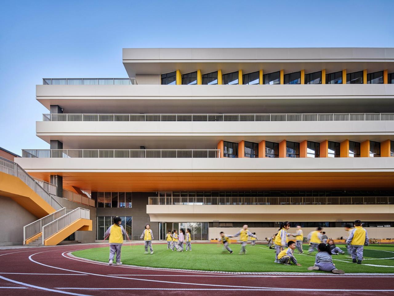 BIM建筑|西安市未央路小学综合楼 / 中国建筑西北设计研究院 屈培青工作室 BIM建筑|西安市未央路小学综合楼 / 中国建筑西北设计研究院 屈培青工作室