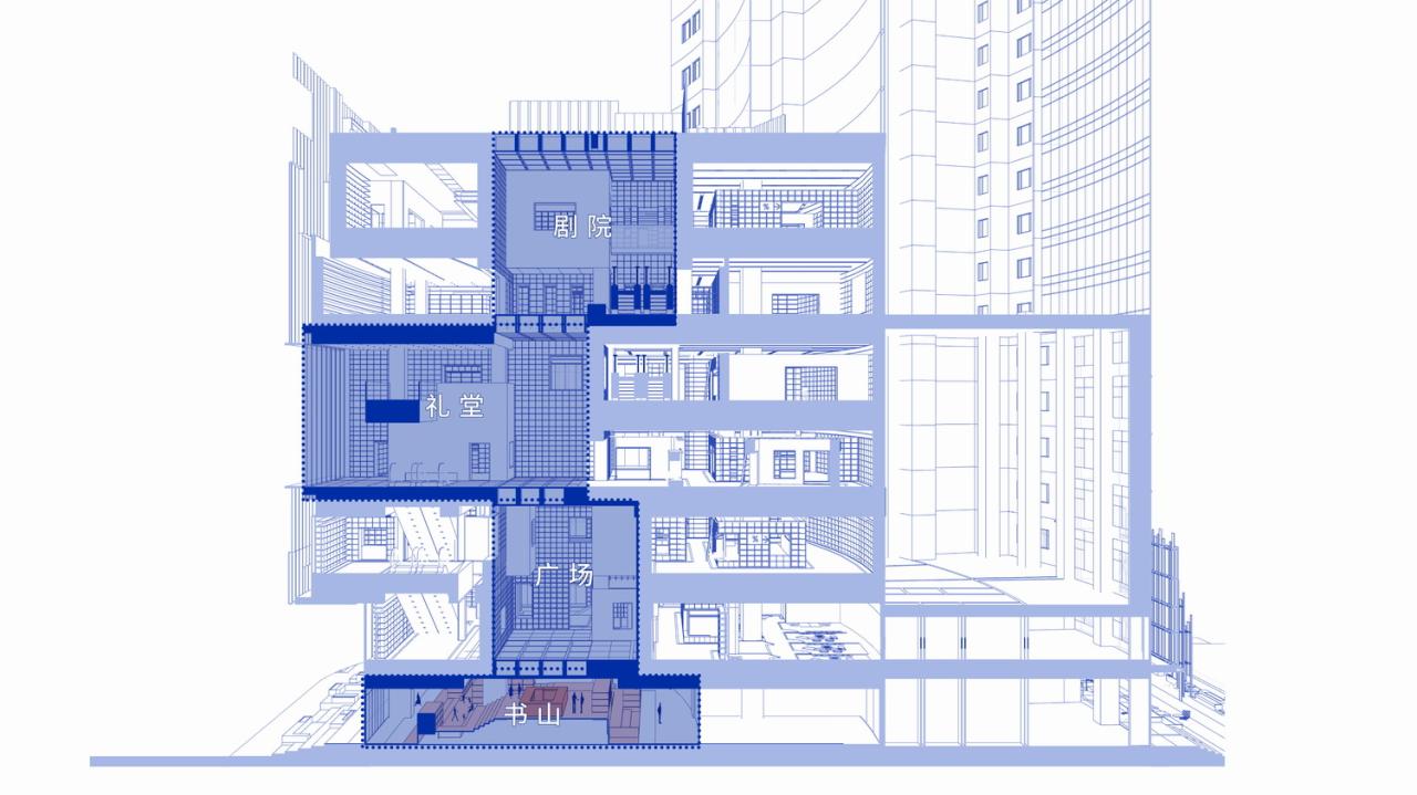 BIM建筑|以书造新城:“不读书的人”才能拯救书店? / Wutopia Lab BIM建筑|以书造新城:“不读书的人”才能拯救书店? / Wutopia Lab