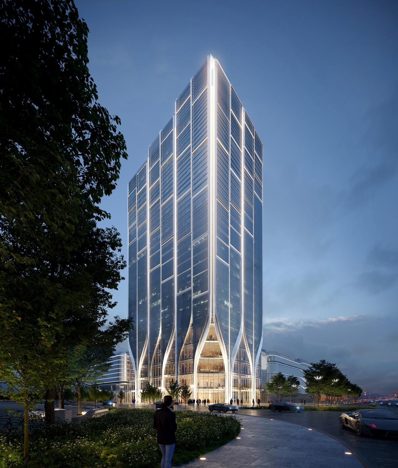 BIM建筑|深圳前海·华发冰雪世界:全球最大规模室内滑雪中心 / 10 Design BIM建筑|深圳前海·华发冰雪世界:全球最大规模室内滑雪中心 / 10 Design
