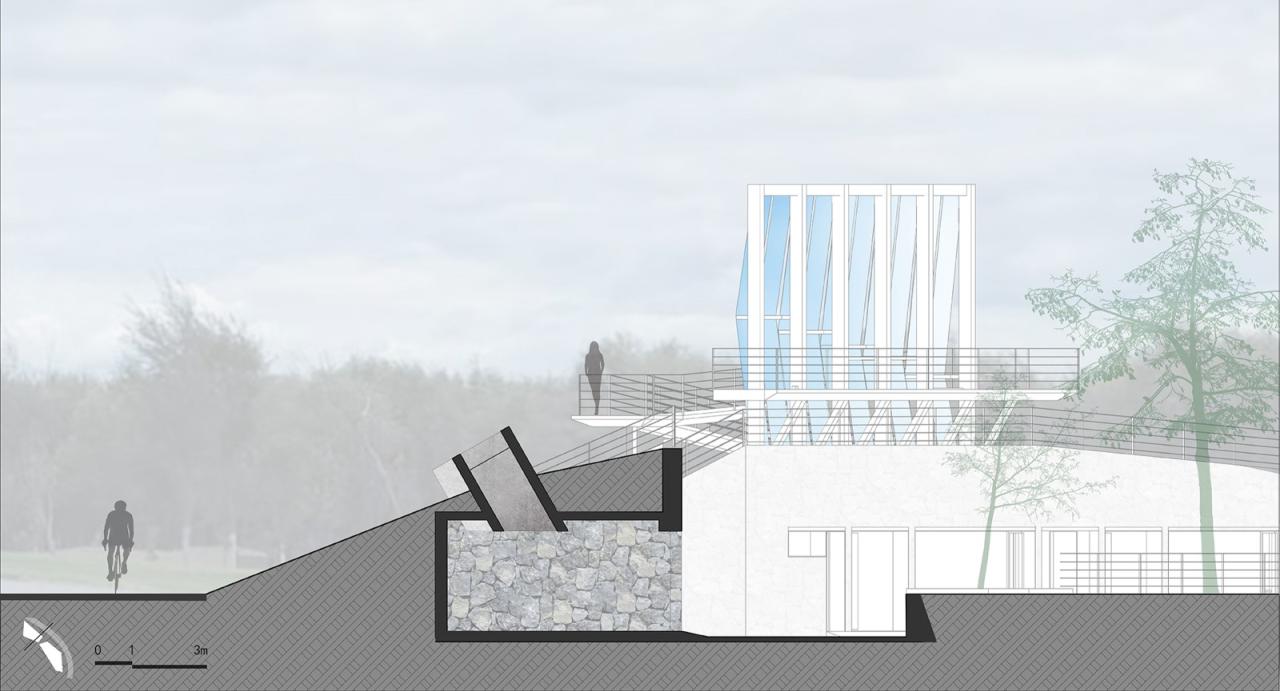 BIM建筑|帆的乡愁:环洱海生态廊道五号驿站 / 三文建筑 BIM建筑|帆的乡愁:环洱海生态廊道五号驿站 / 三文建筑