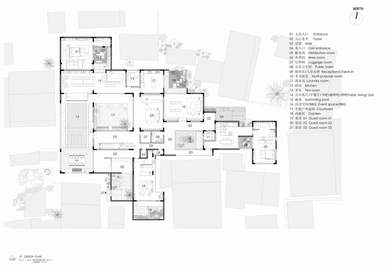 BIM建筑|黟云•碧山酒店 / 严旸建筑设计 BIM建筑|黟云•碧山酒店 / 严旸建筑设计