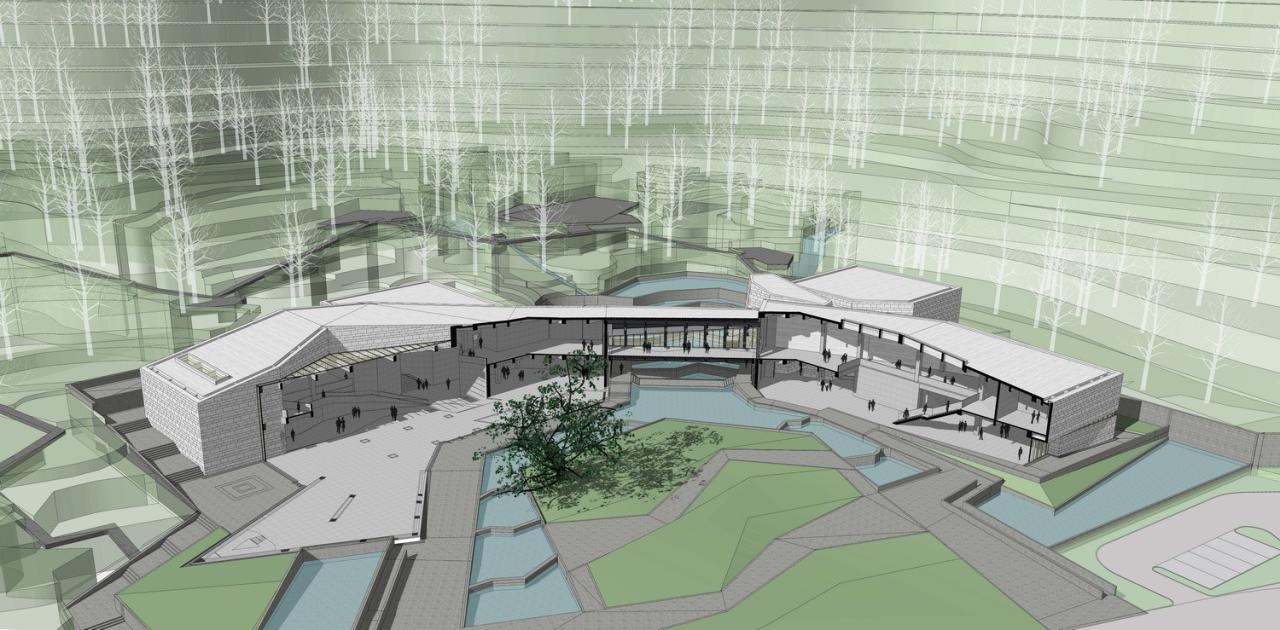 BIM建筑|“地”之书写——三清山地质博物馆设计思考 / 浙江大学建筑设计研究院 BIM建筑|“地”之书写——三清山地质博物馆设计思考 / 浙江大学建筑设计研究院