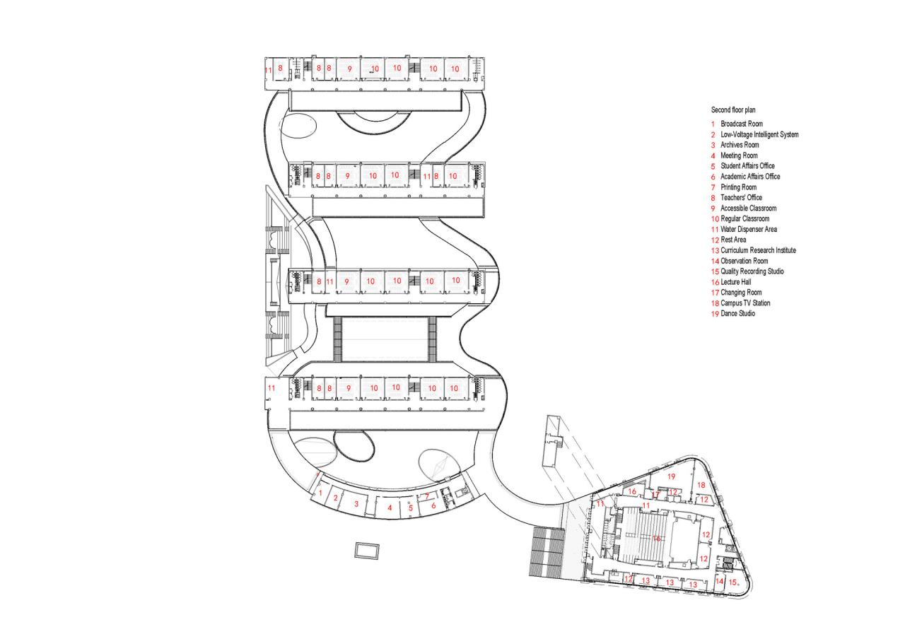 BIM建筑|扬名实验学校 / 米丈建筑 BIM建筑|扬名实验学校 / 米丈建筑