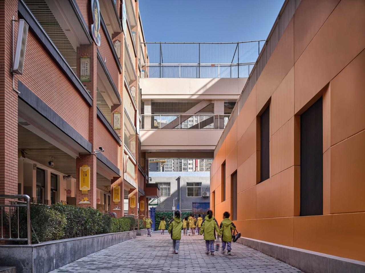 BIM建筑|西安市未央路小学综合楼 / 中国建筑西北设计研究院 屈培青工作室 BIM建筑|西安市未央路小学综合楼 / 中国建筑西北设计研究院 屈培青工作室