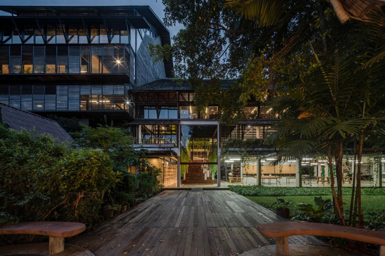 BIM建筑|建筑师们社区生活,Rabindhorn 大楼 / Arsomsilp Community and Environmental Architect BIM建筑|建筑师们社区生活,Rabindhorn 大楼 / Arsomsilp Community and Environmental Architect