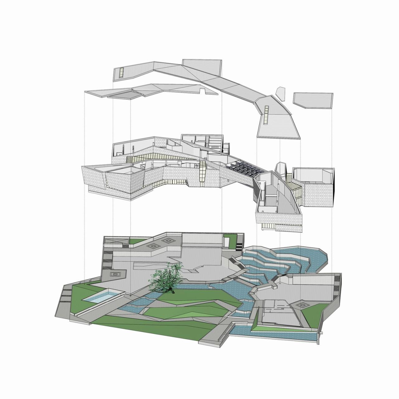 BIM建筑|“地”之书写——三清山地质博物馆设计思考 / 浙江大学建筑设计研究院 BIM建筑|“地”之书写——三清山地质博物馆设计思考 / 浙江大学建筑设计研究院