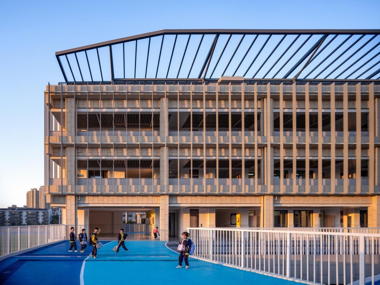 BIM建筑|扬名实验学校 / 米丈建筑 BIM建筑|扬名实验学校 / 米丈建筑
