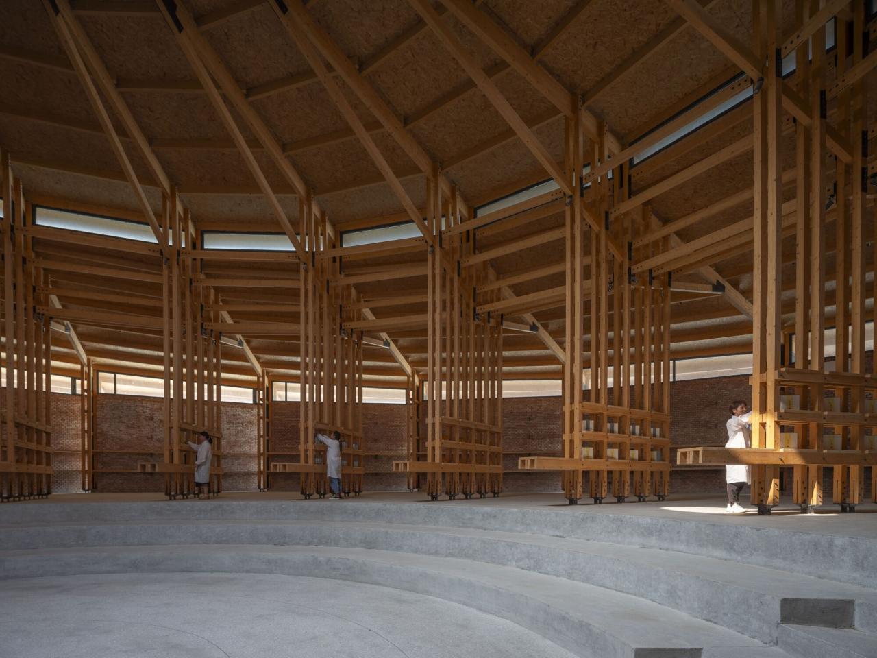 BIM建筑|熟地工艺展示馆 / 罗宇杰工作室 BIM建筑|熟地工艺展示馆 / 罗宇杰工作室