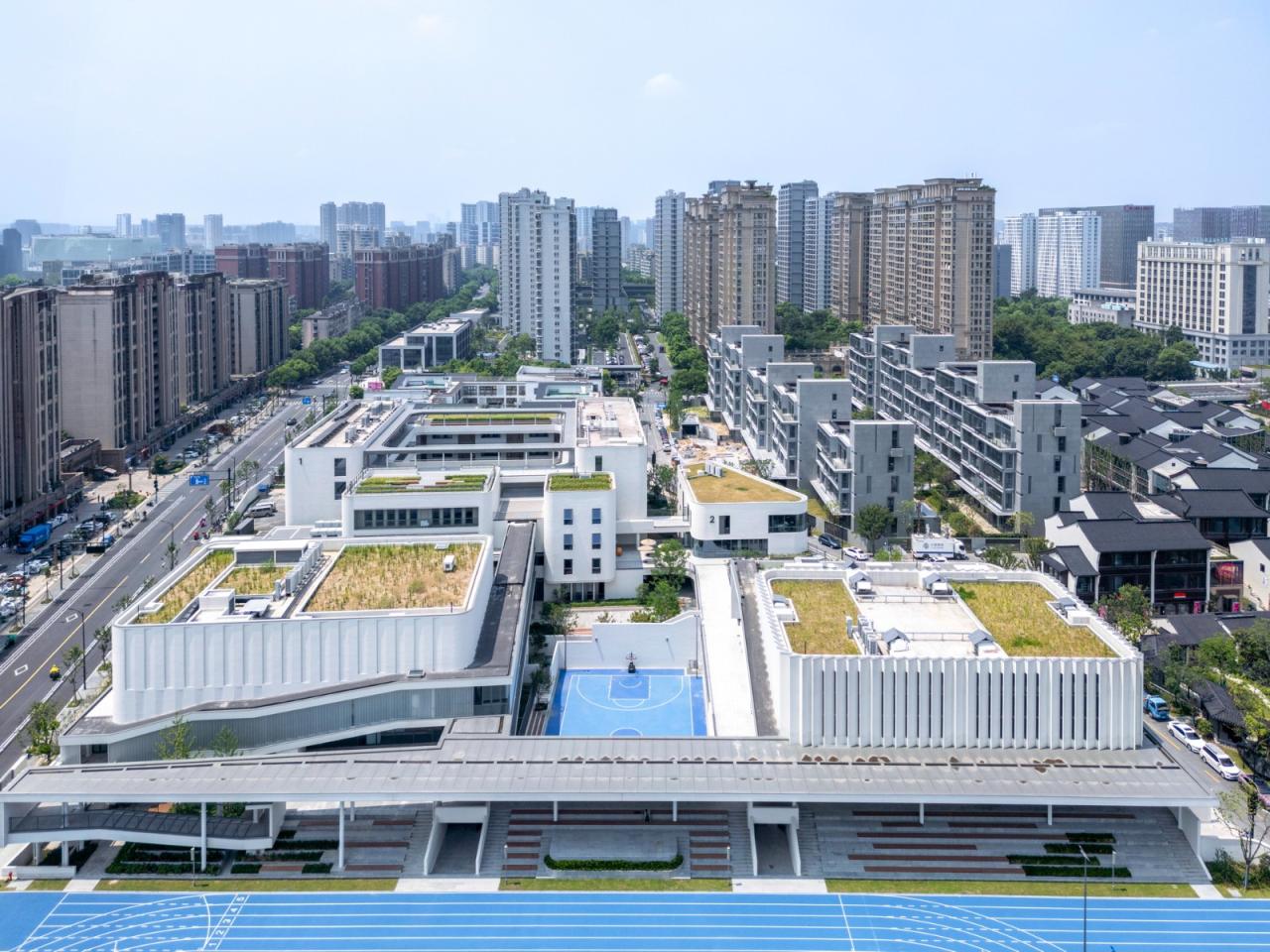 BIM建筑|杭州大关小学祥符校区:在传承中成长 / goa大象设计 BIM建筑|杭州大关小学祥符校区:在传承中成长 / goa大象设计