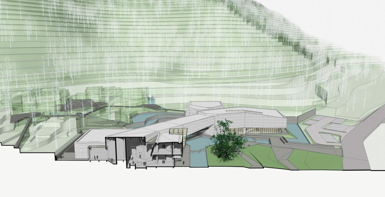 BIM建筑|“地”之书写——三清山地质博物馆设计思考 / 浙江大学建筑设计研究院 BIM建筑|“地”之书写——三清山地质博物馆设计思考 / 浙江大学建筑设计研究院