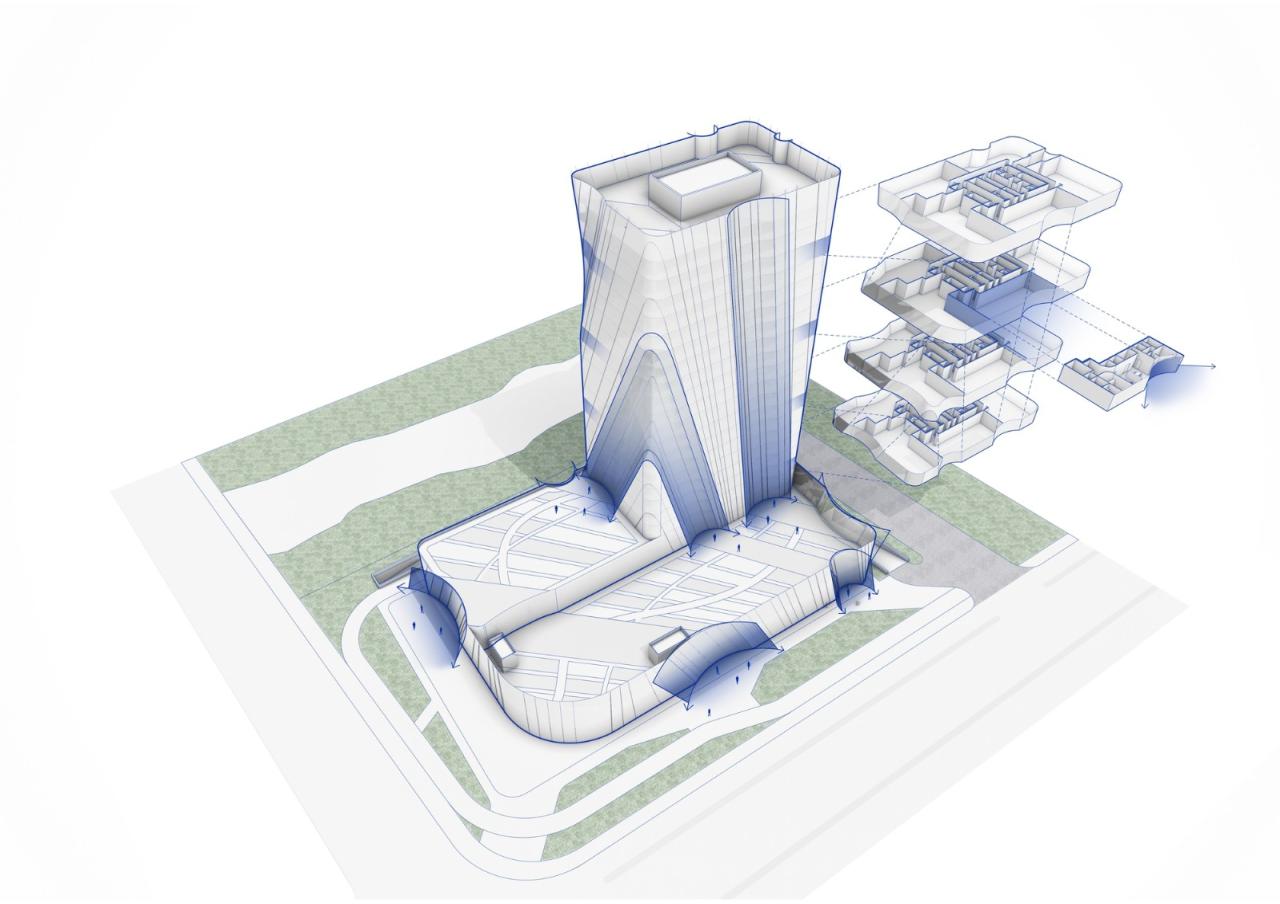 BIM建筑|瑞安侨贸大厦 / 时境建筑 BIM建筑|瑞安侨贸大厦 / 时境建筑