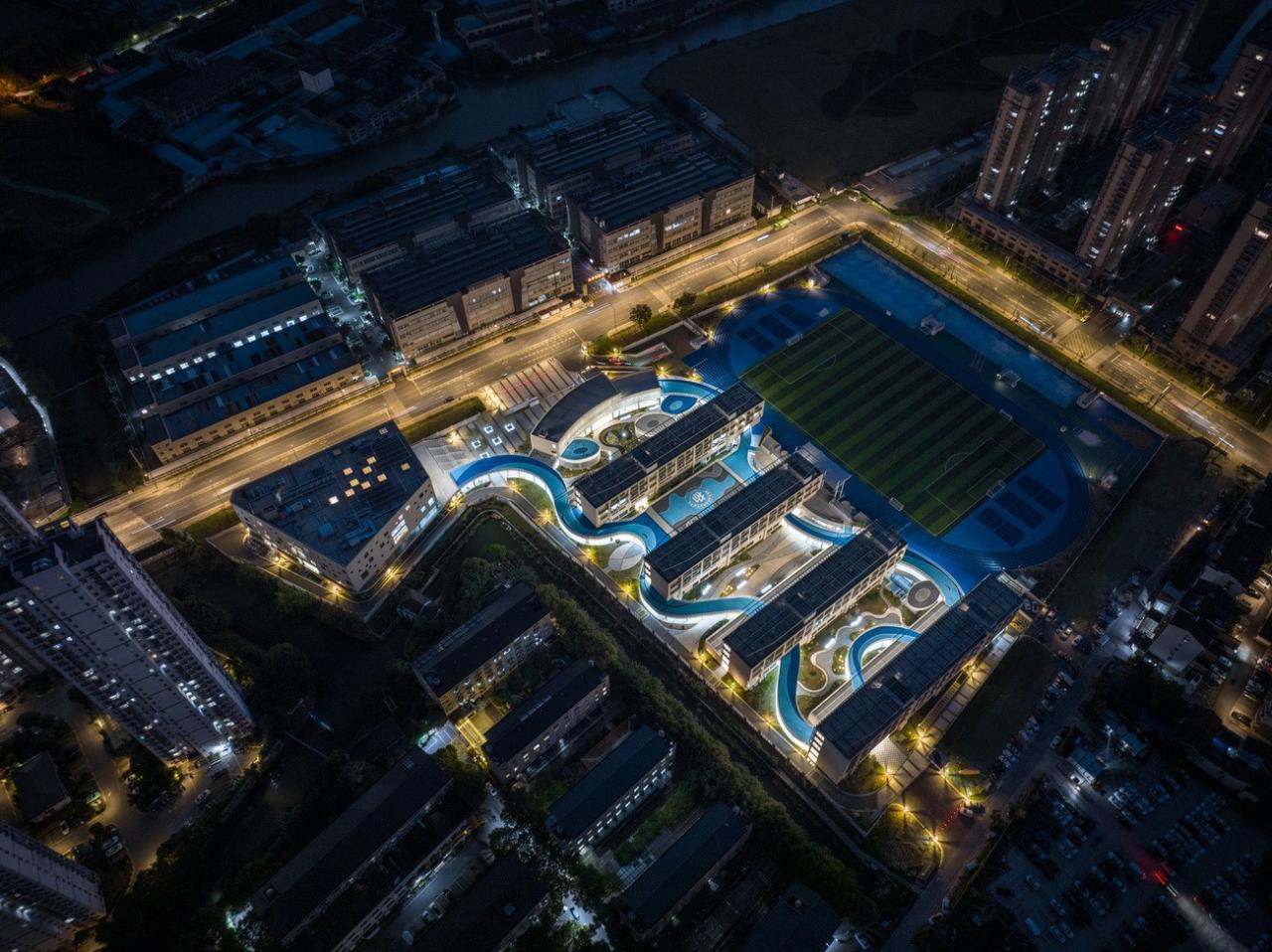 BIM建筑|扬名实验学校 / 米丈建筑 BIM建筑|扬名实验学校 / 米丈建筑