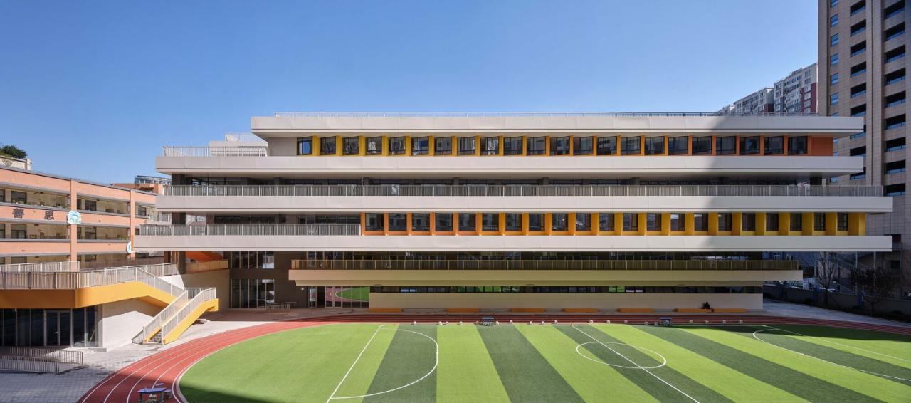 BIM建筑|西安市未央路小学综合楼 / 中国建筑西北设计研究院 屈培青工作室 BIM建筑|西安市未央路小学综合楼 / 中国建筑西北设计研究院 屈培青工作室